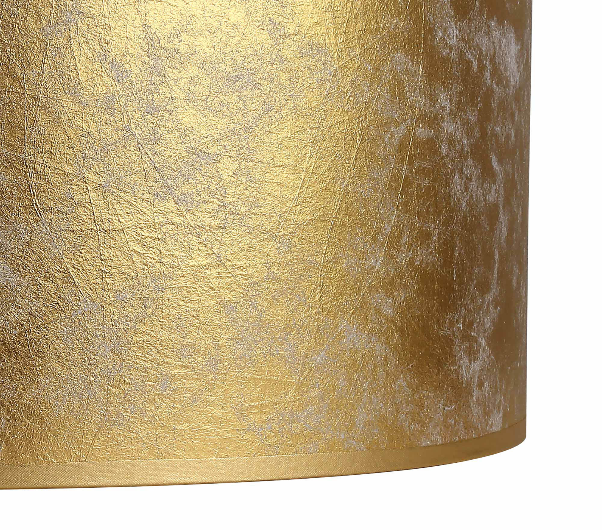 Baymont 40cm Semi Flush 1 Light Antique Brass, Gold Leaf DK0823  Deco Baymont